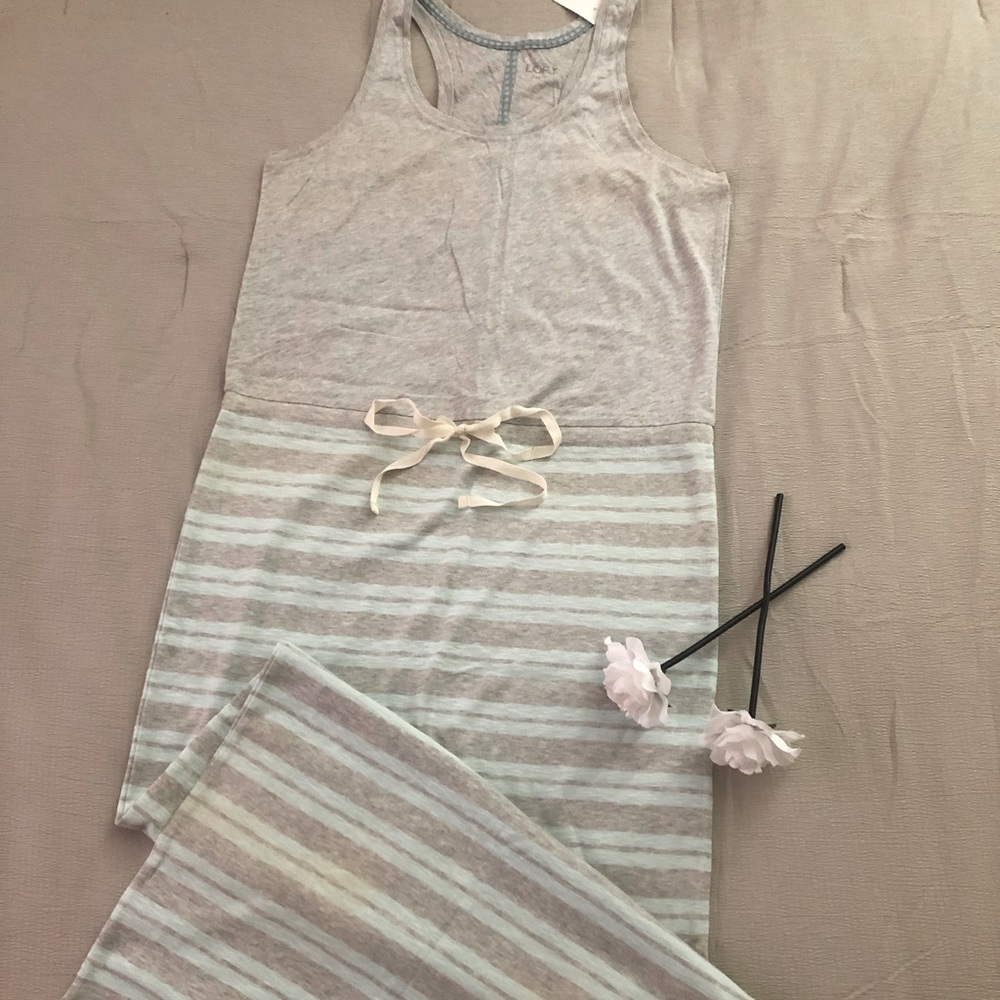 LOFT fitted maxi dress